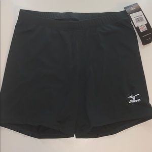 NEW Mizuno spandex shorts